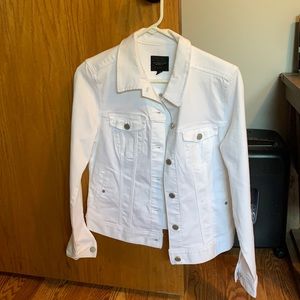 Liverpool White Denim Jean Jacket